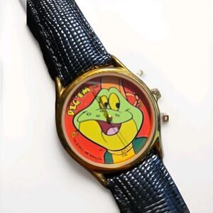 Kellogg's Watch Dig'em Frog Watch 1996 New Battery 33MM 7.5" Vintage